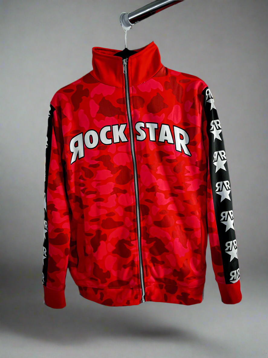 Red Camo Tracksuit