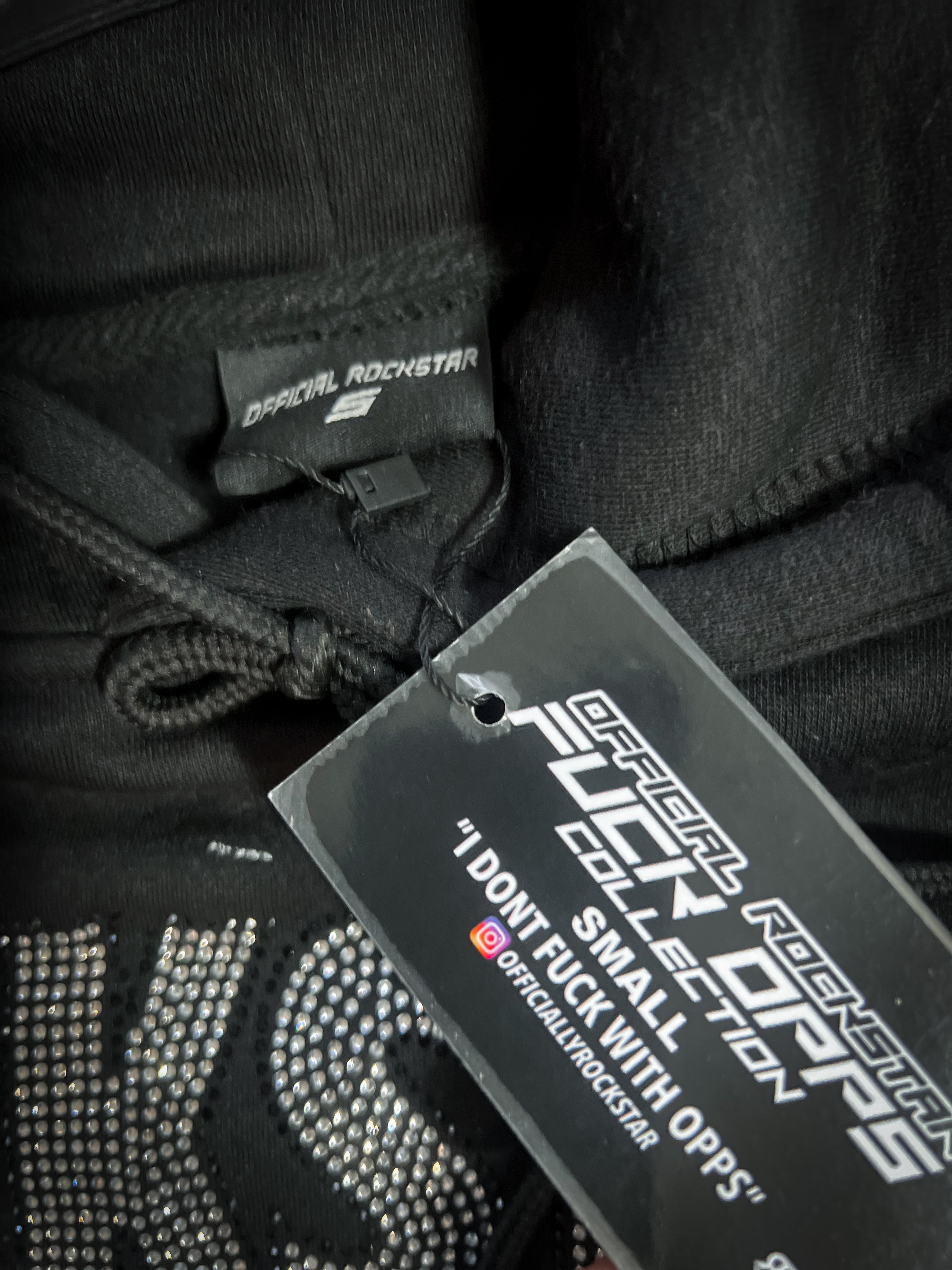 “IDFWO” Hoodie Black