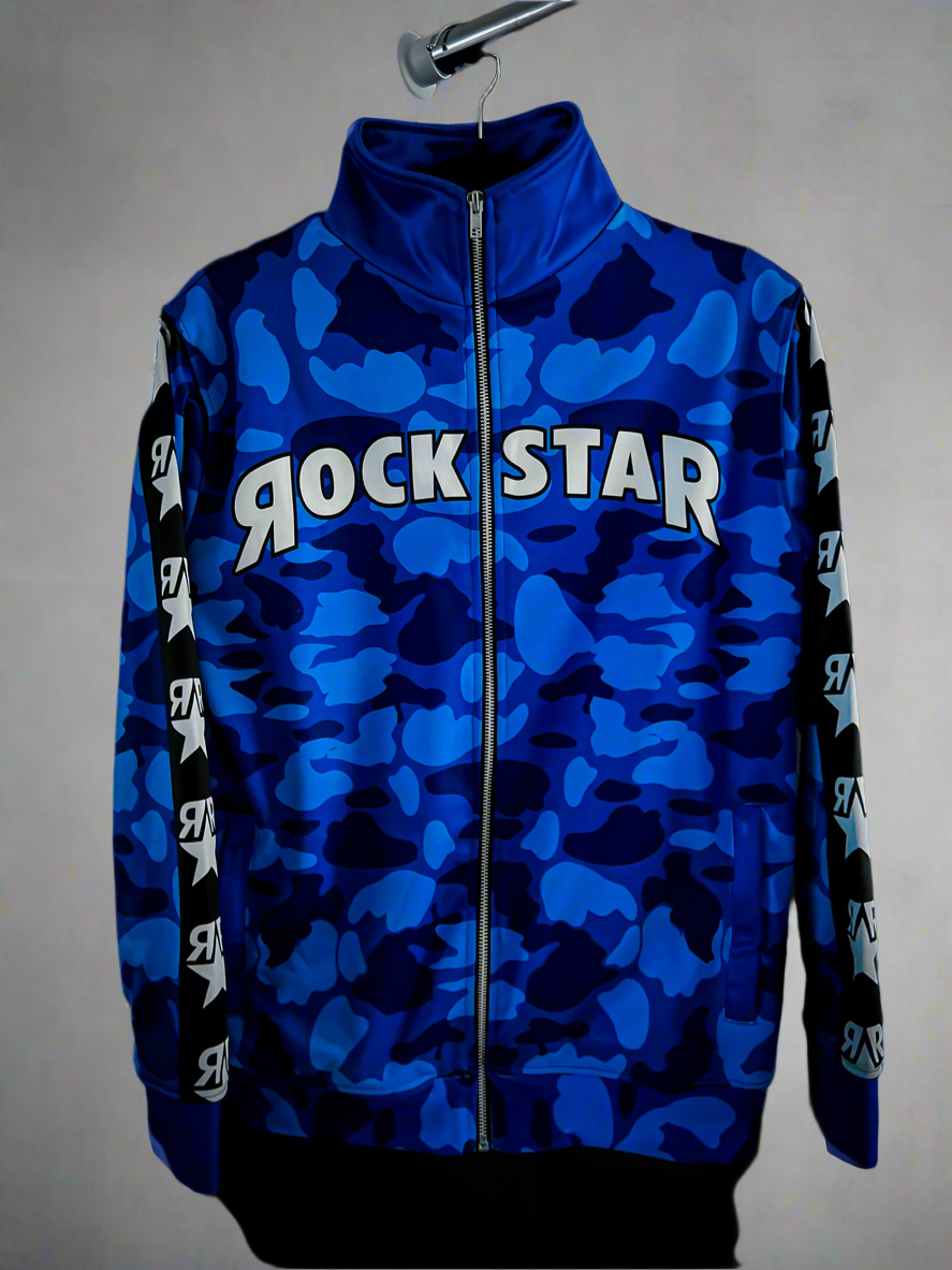 Blue Camo Tracksuit
