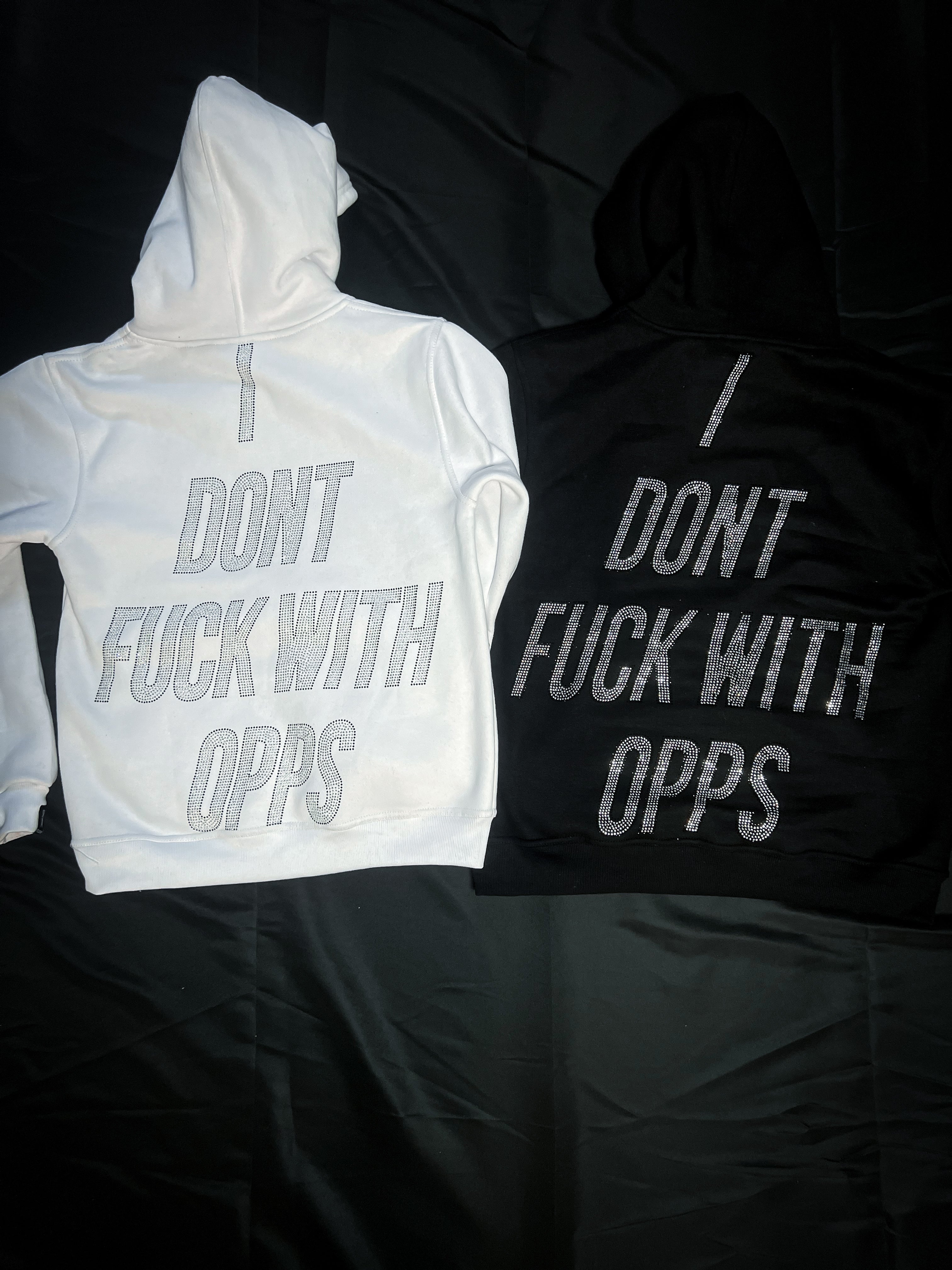 “IDFWO” Hoodie White