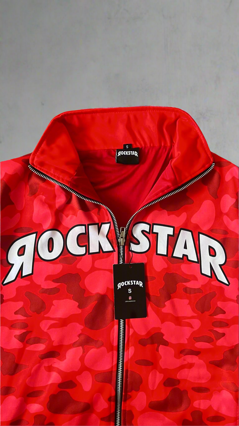 Red Camo Tracksuit