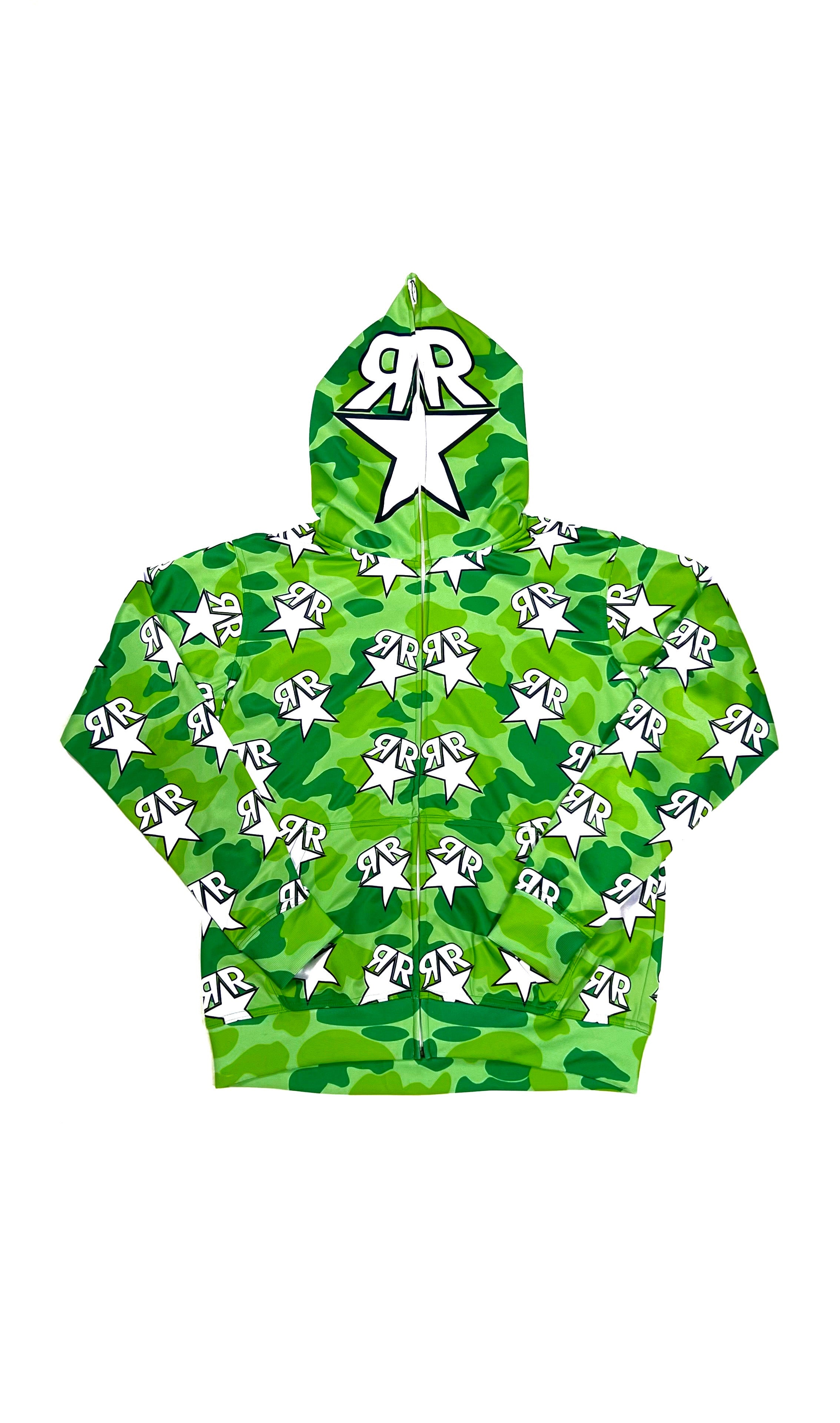 Green Camo Fullzip