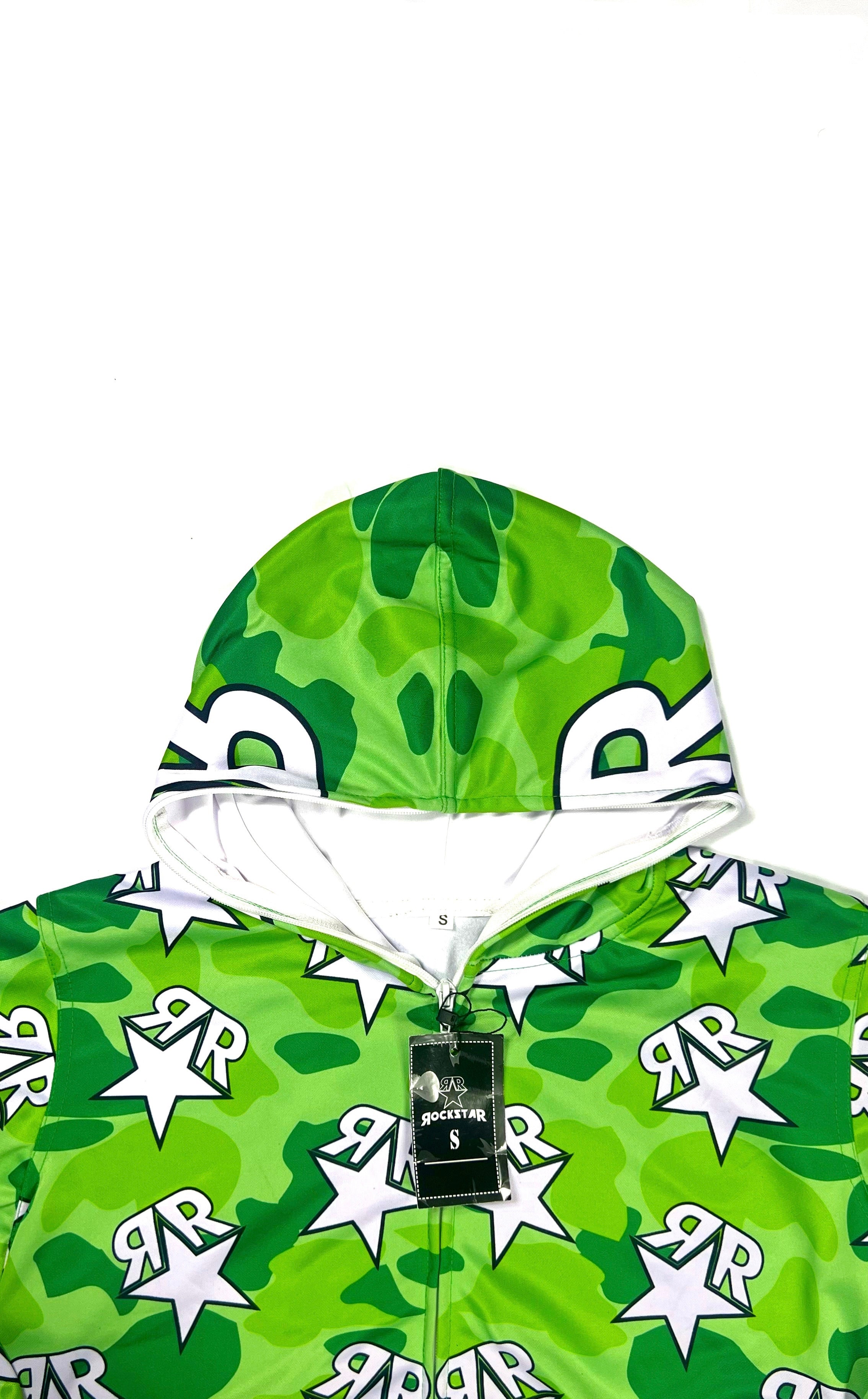 Green Camo Fullzip
