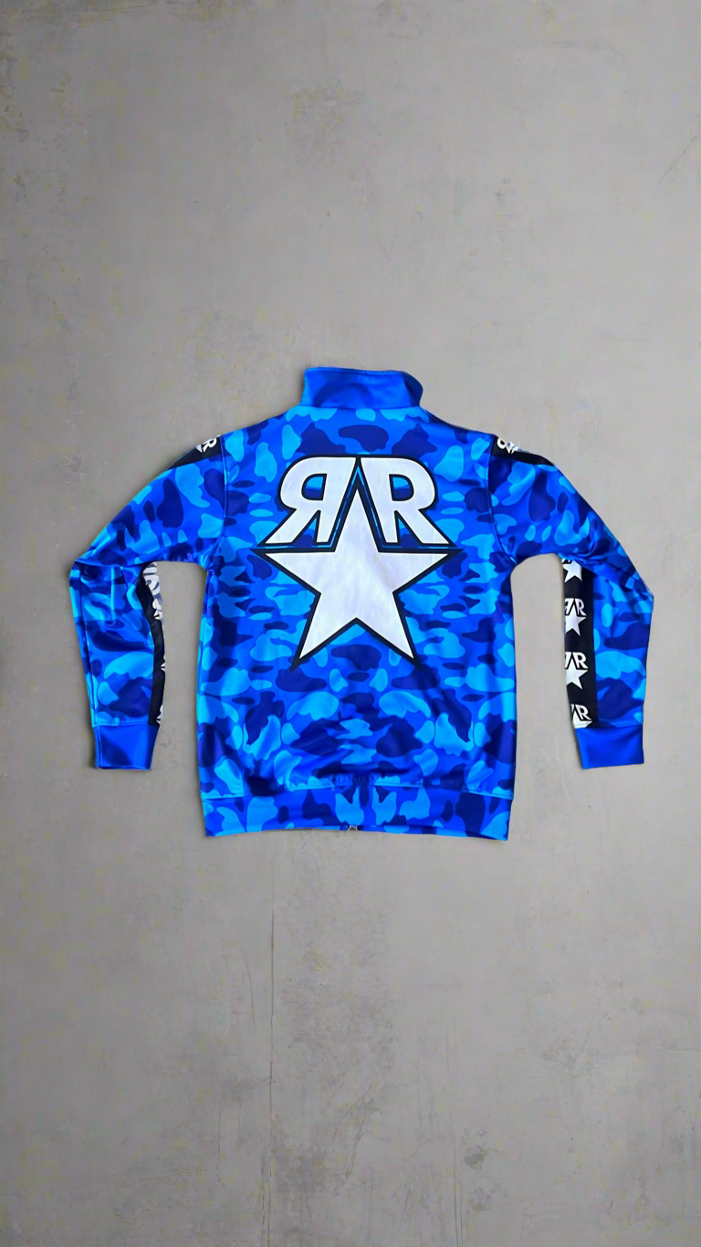Blue Camo Tracksuit