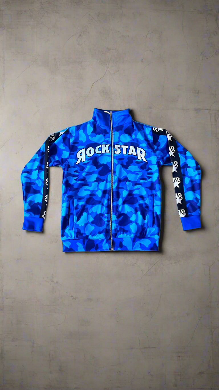 Blue Camo Tracksuit