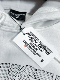 “IDFWO” Hoodie White