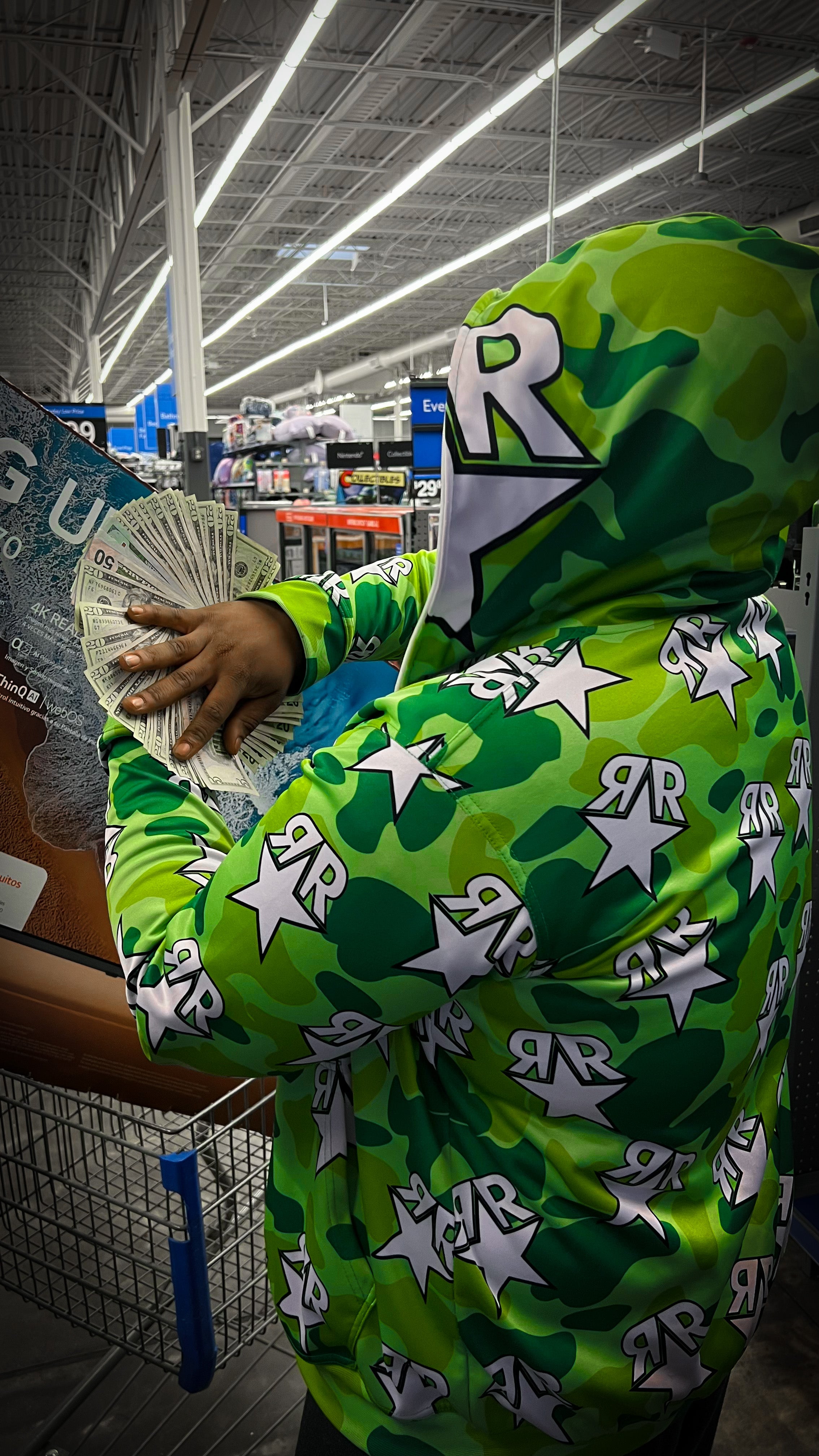 Green Camo Fullzip